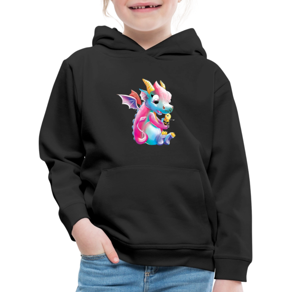 Magical Meadows - Over There - Kids' Premium Hoodie - black