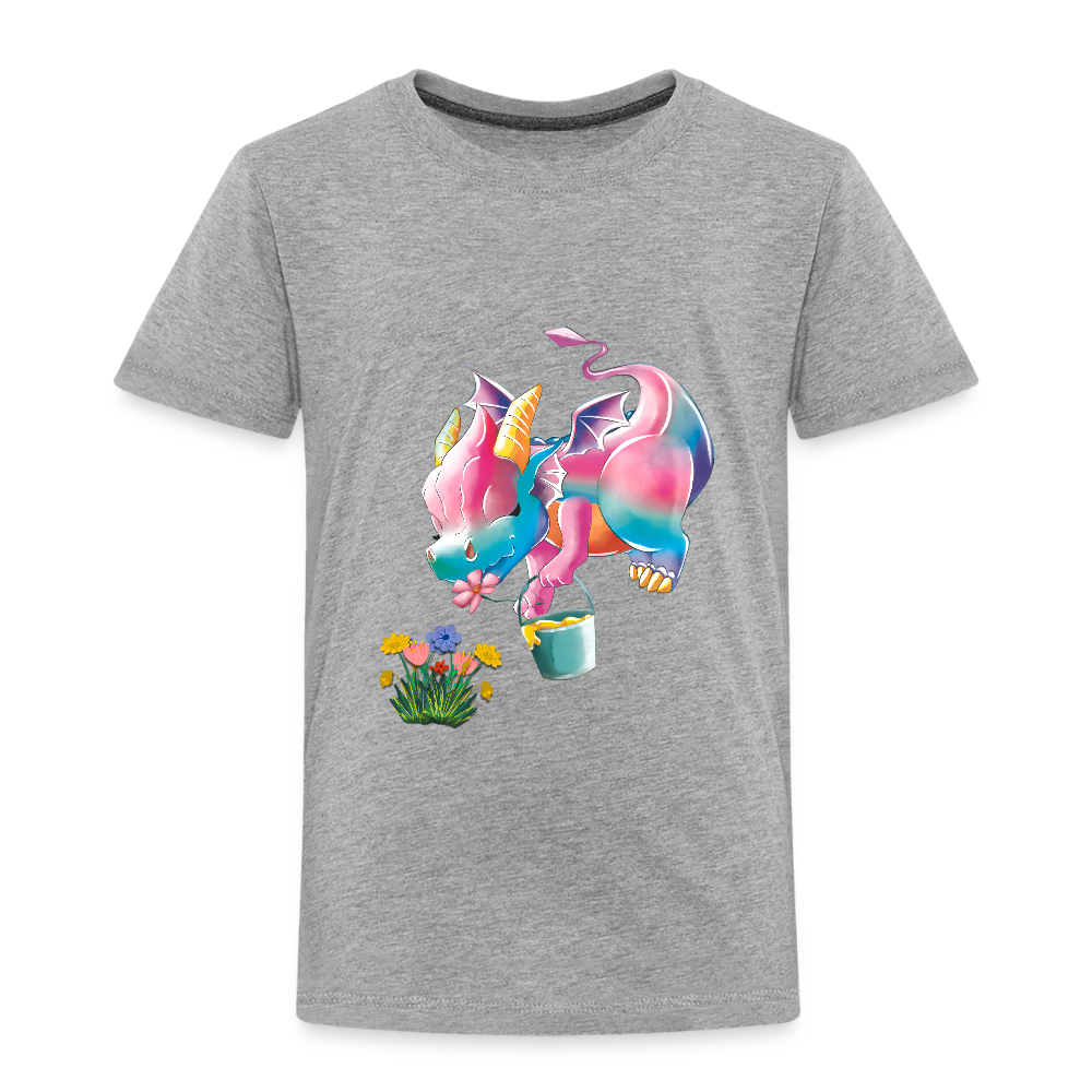 Magical Meadows - Kaida's Pollinating - Kids' Premium T-Shirt - heather grey