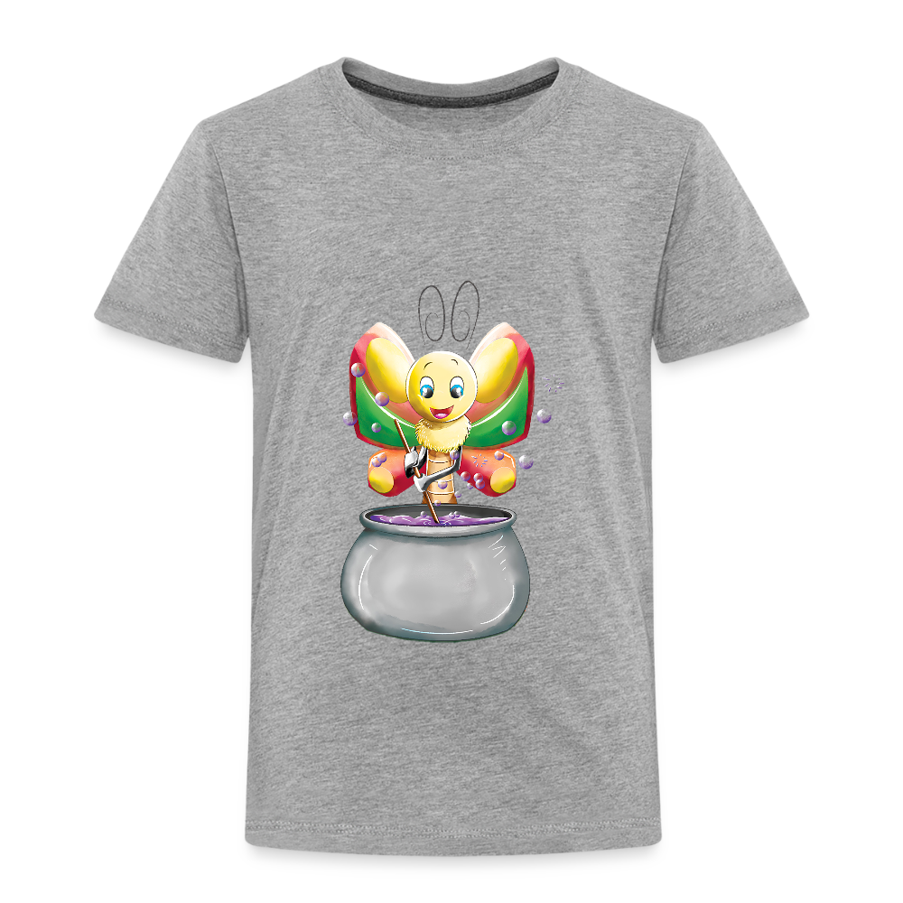 Magical Meadows - Magic Butterfly - Kids' Premium T-Shirt - heather grey