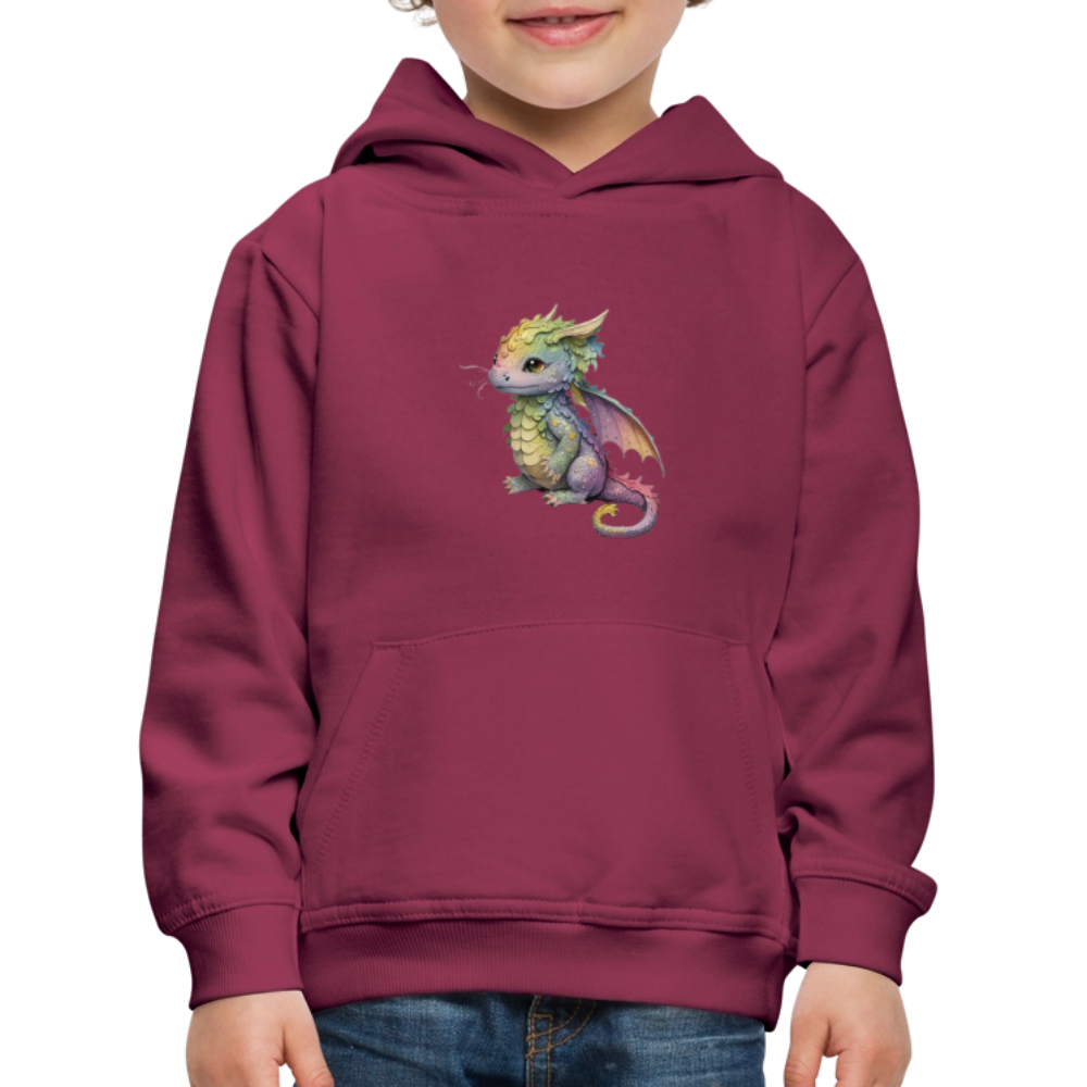 Kaida Brightscale (D1) Kids' Premium Hoodie - bordeaux