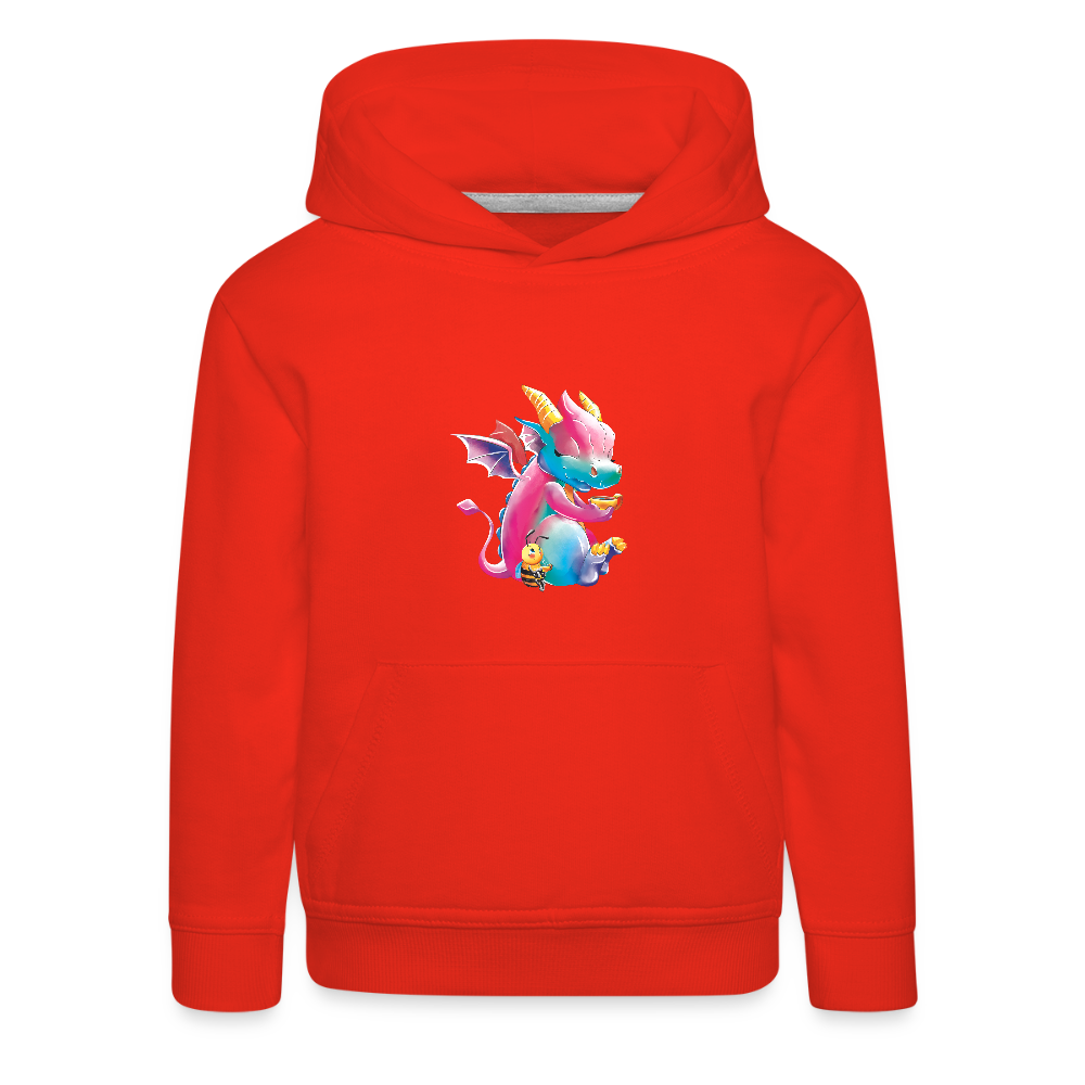 Magical Meadows - Tea Break - Kids' Premium Hoodie - red