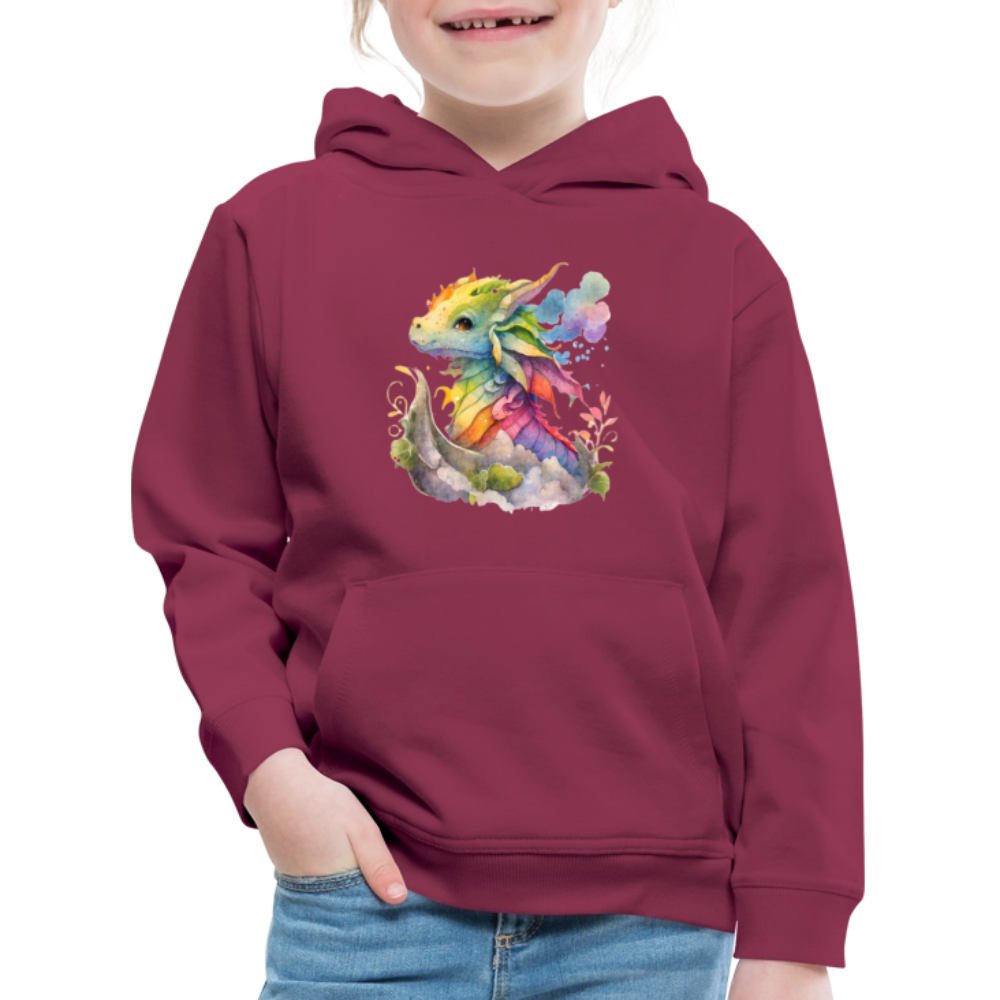 Kaida Brightscale (D3) Kids' Premium Hoodie - bordeaux