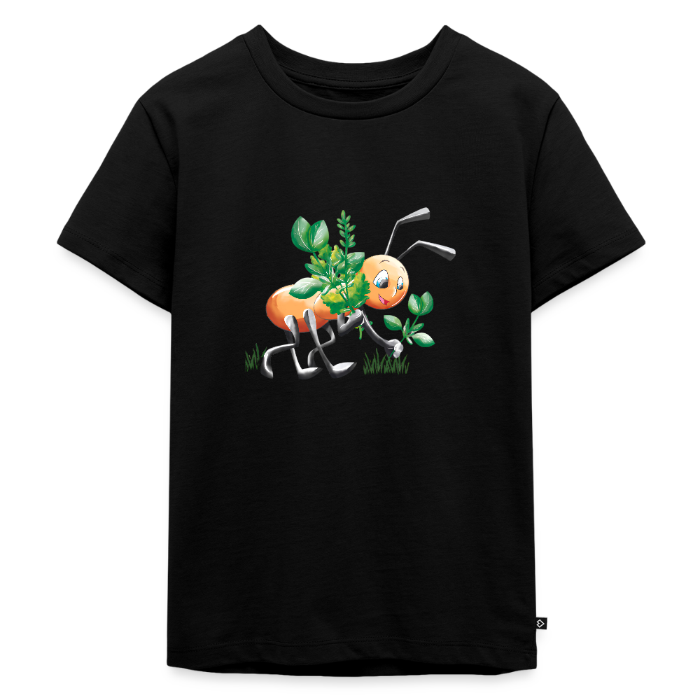 Magical Meadows - Hardworking Ant - Kids' Premium T-Shirt - black