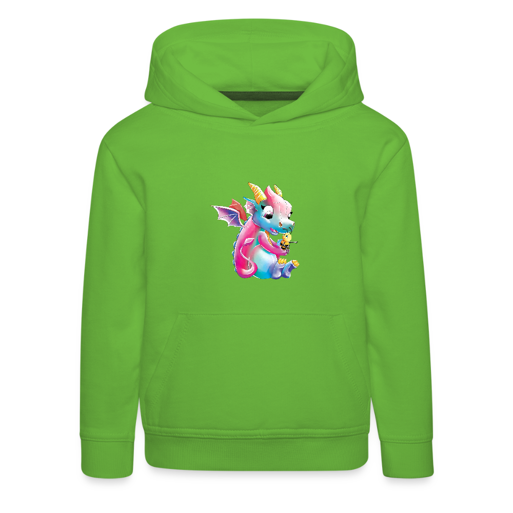Magical Meadows - Over There - Kids' Premium Hoodie - light green