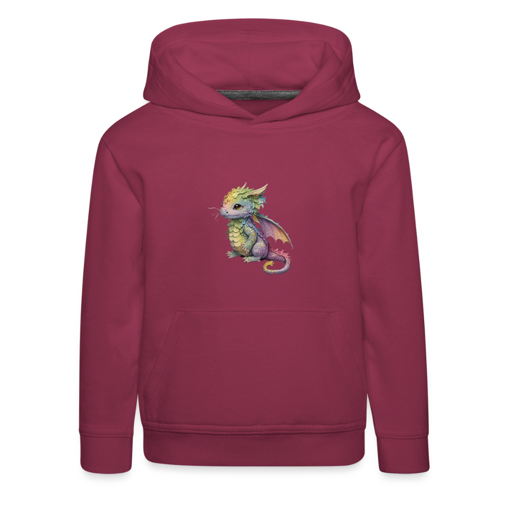 Kaida Brightscale (D1) Kids' Premium Hoodie - bordeaux