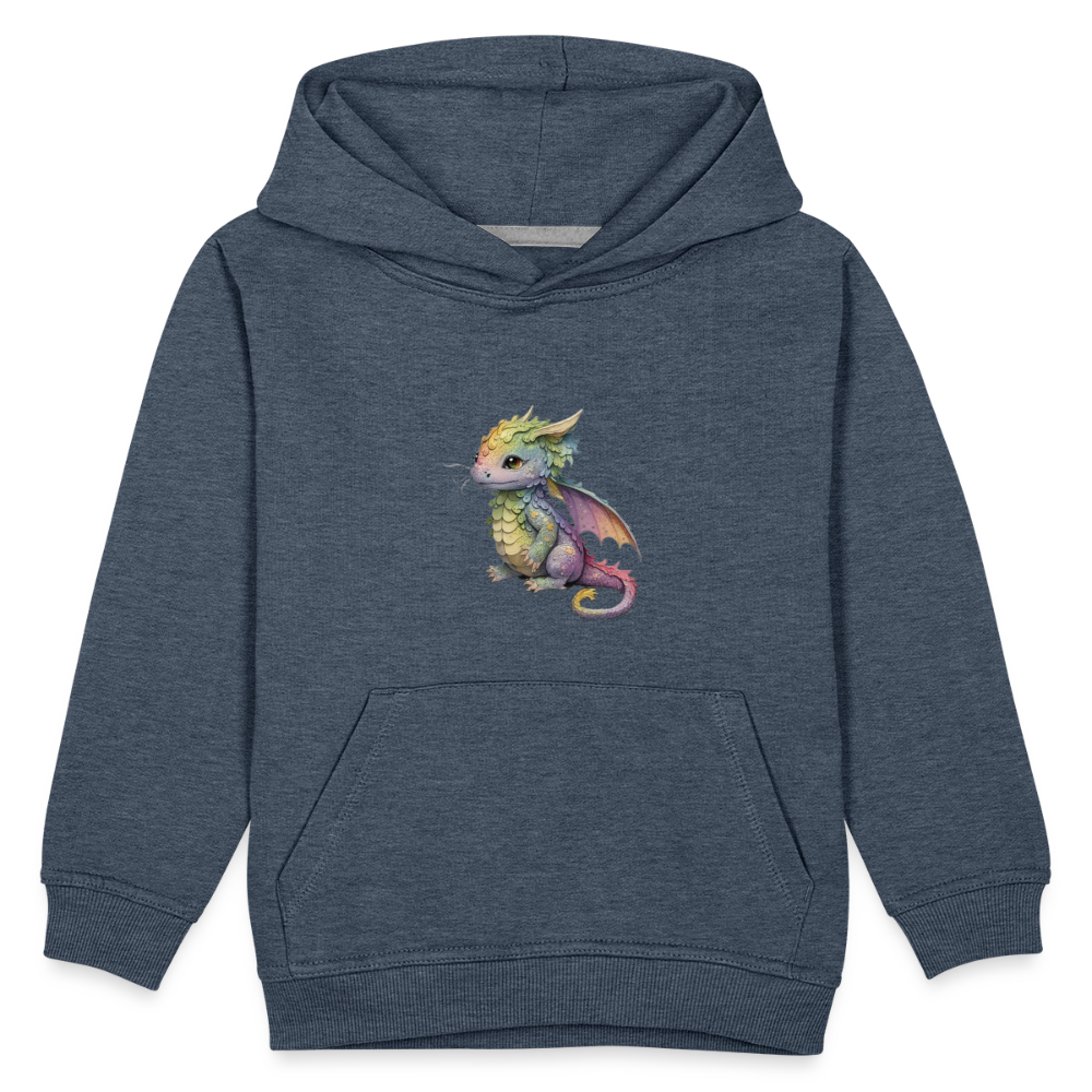 Kaida Brightscale (D1) Kids' Premium Hoodie - heather denim