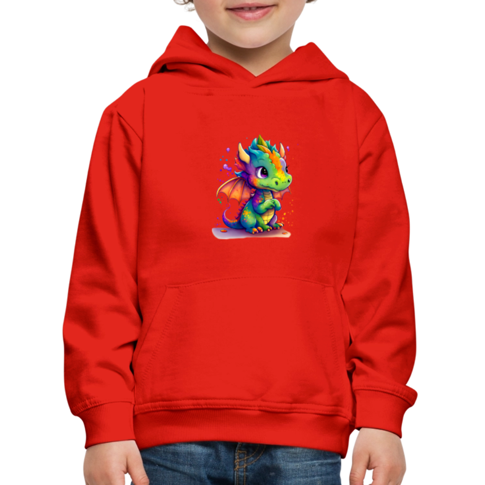Kaida Brightscale (D2) Kids' Premium Hoodie - red