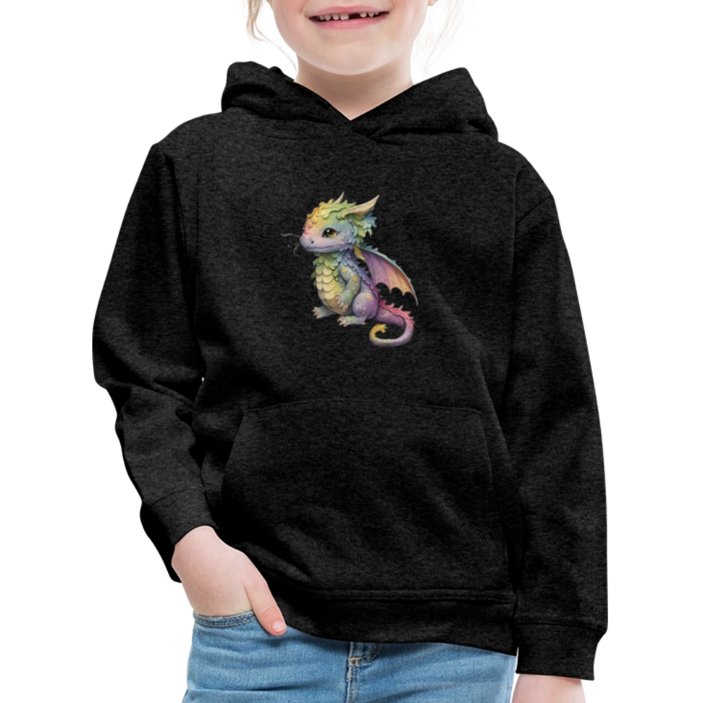 Kaida Brightscale (D1) Kids' Premium Hoodie - charcoal grey