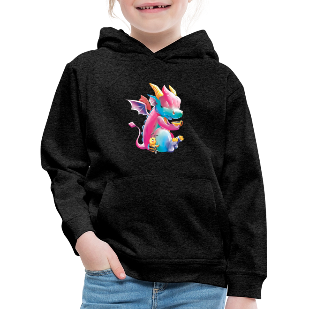 Magical Meadows - Tea Break - Kids' Premium Hoodie - charcoal grey