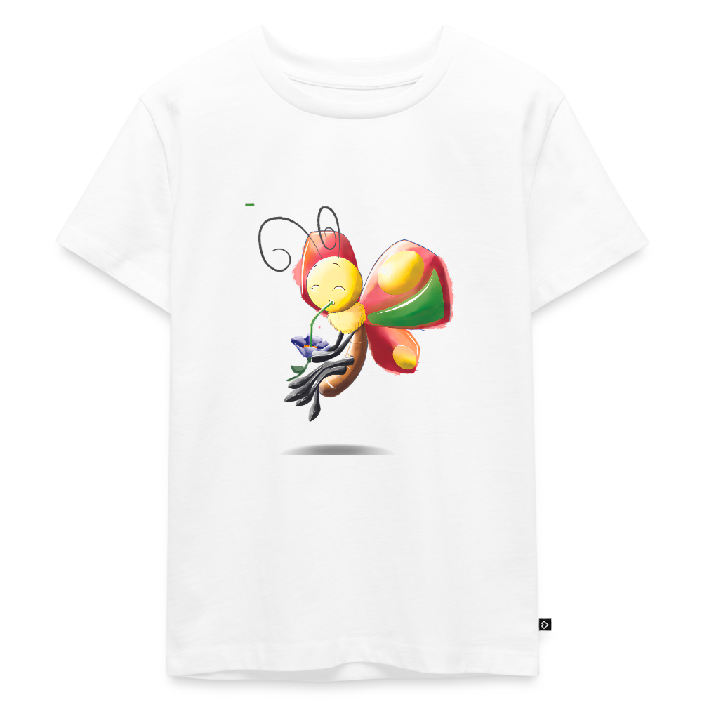 Magical Meadows - Wise Butterfly - Kids' Premium T-Shirt - white