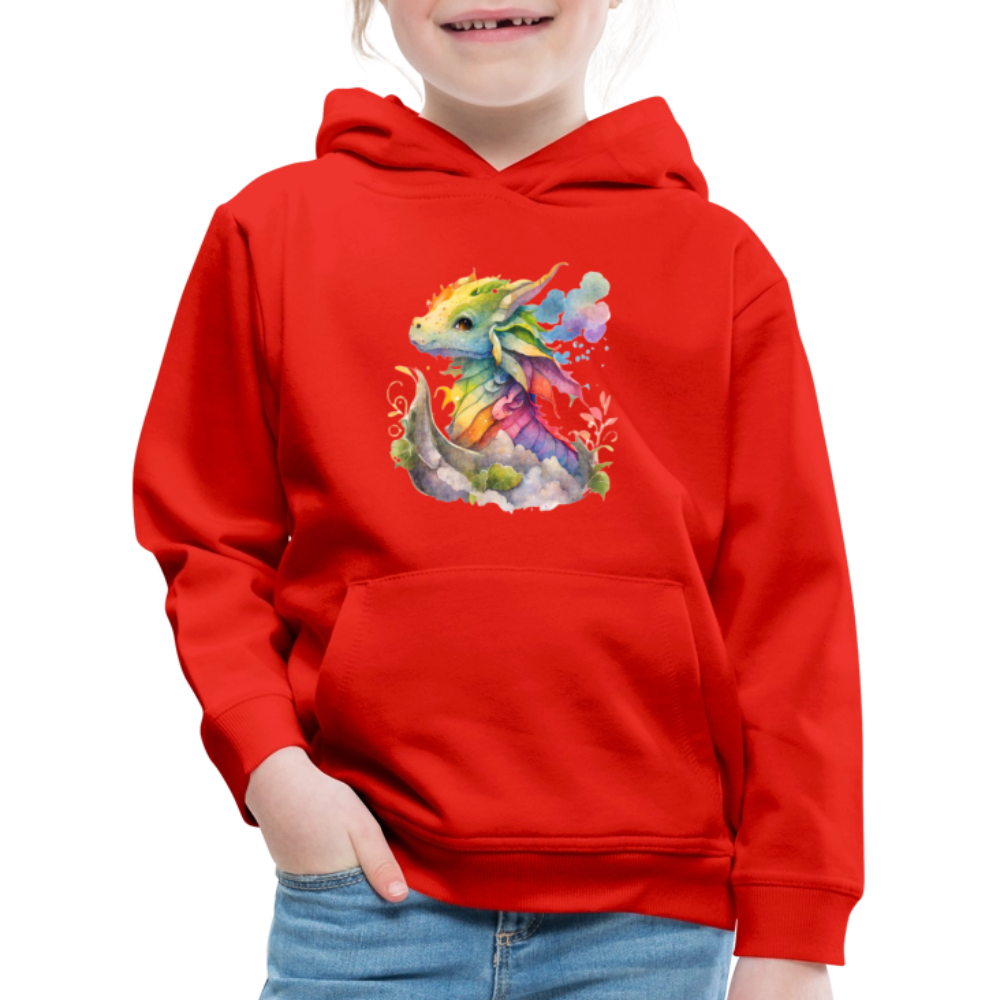 Kaida Brightscale (D3) Kids' Premium Hoodie - red