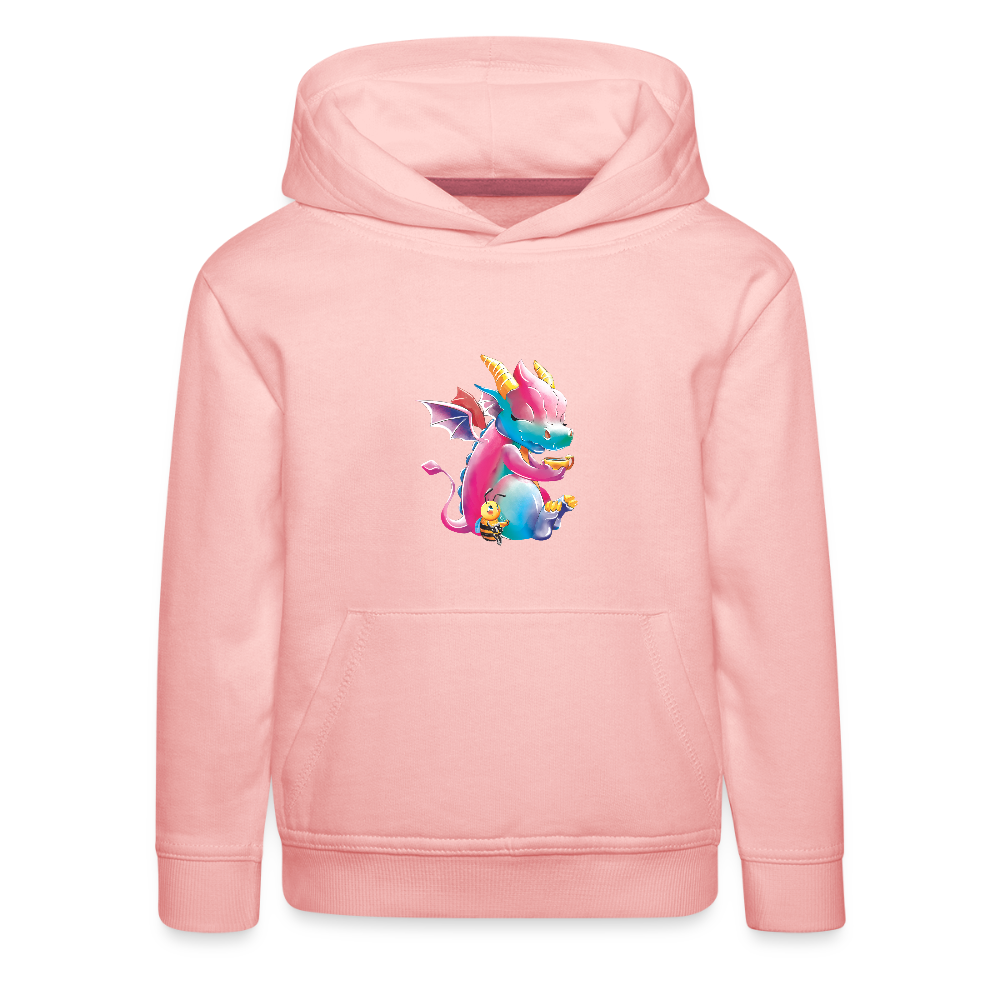 Magical Meadows - Tea Break - Kids' Premium Hoodie - crystal pink