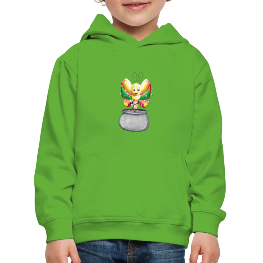 Magical Meadows - Magic Butterfly - Kids' Premium Hoodie - light green