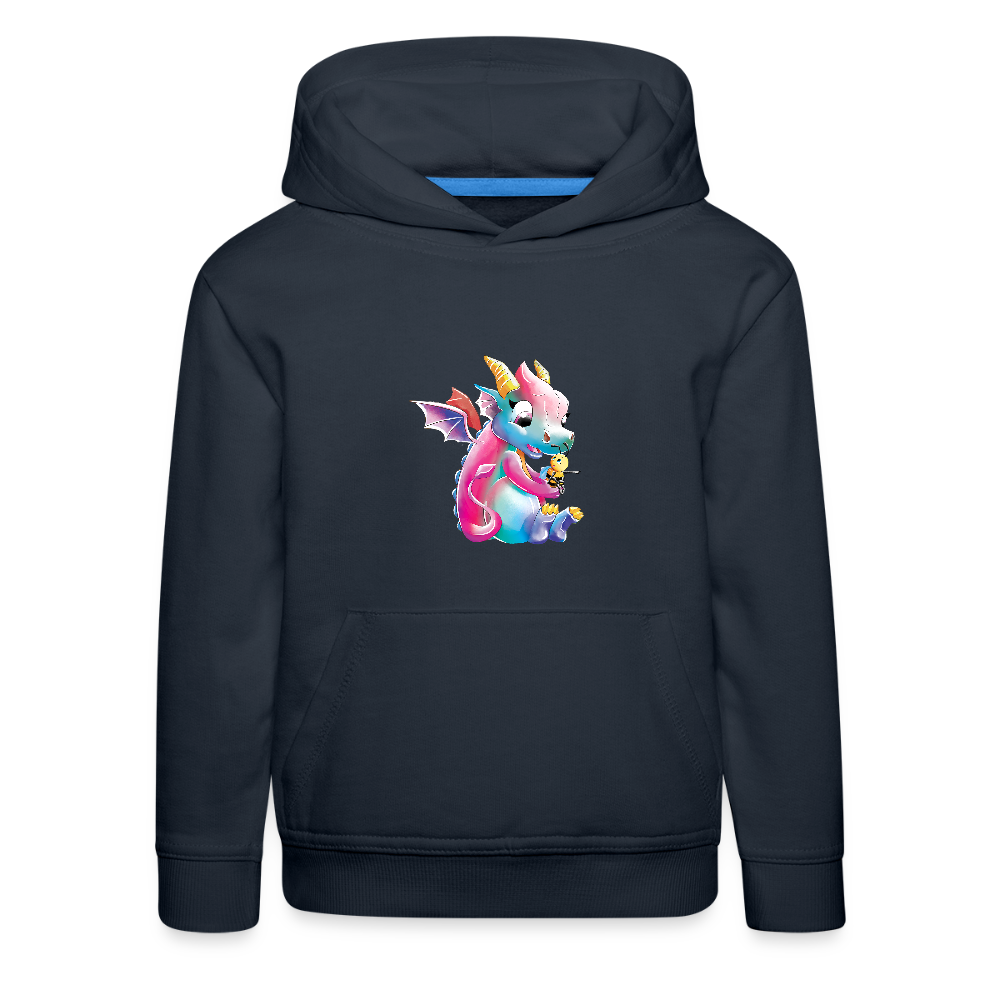 Magical Meadows - Over There - Kids' Premium Hoodie - navy