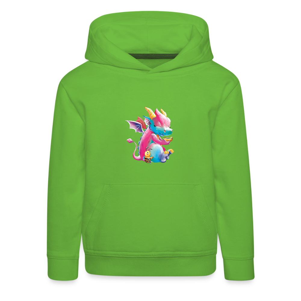 Magical Meadows - Tea Break - Kids' Premium Hoodie - light green