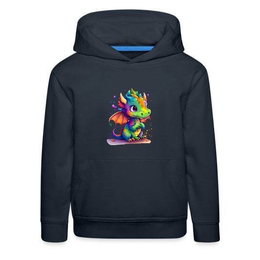 Kaida Brightscale (D2) Kids' Premium Hoodie - navy