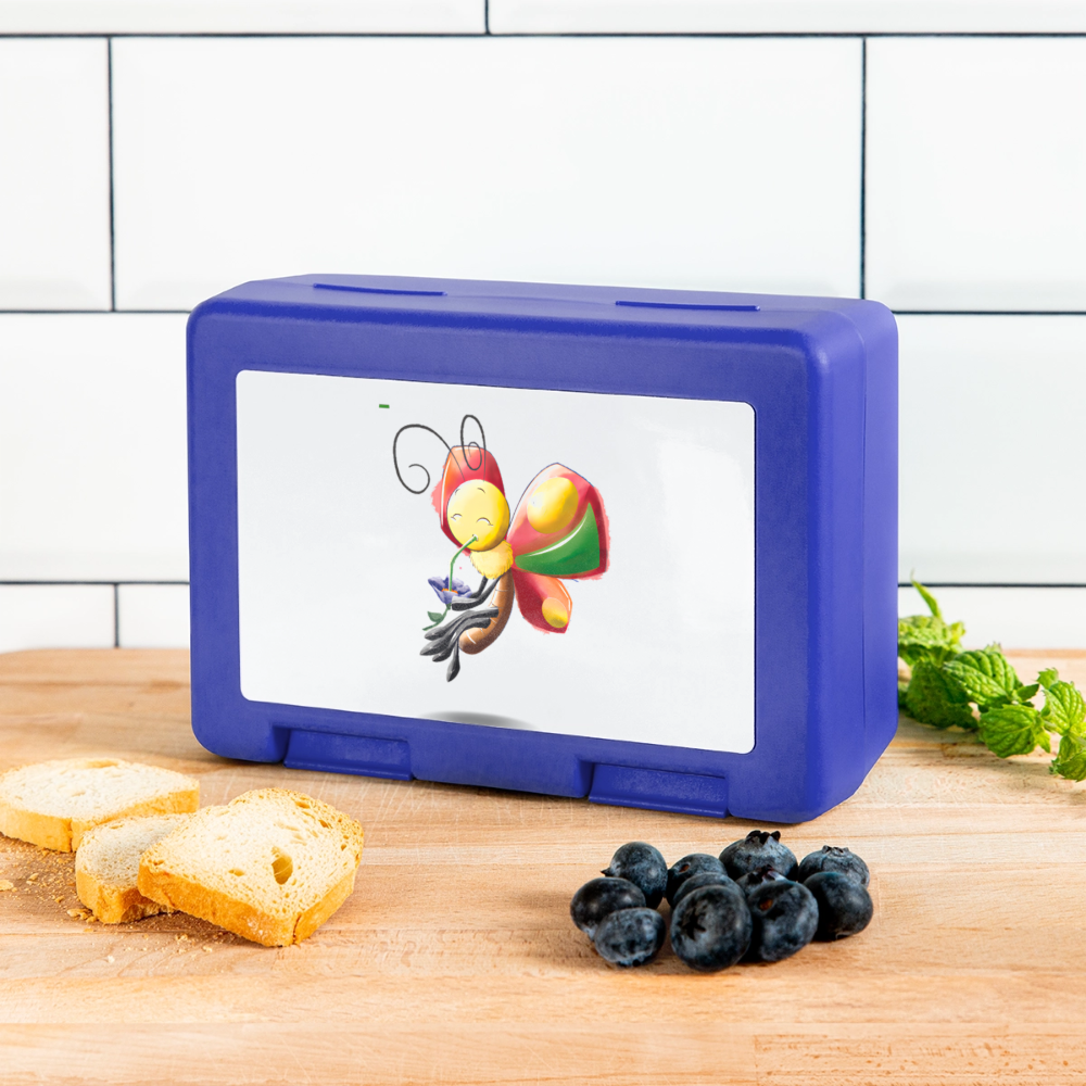 Magical Meadows - Wise Butterfly - Lunchbox - royal blue