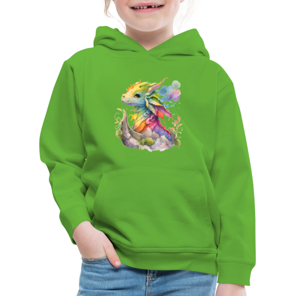 Kaida Brightscale (D3) Kids' Premium Hoodie - light green