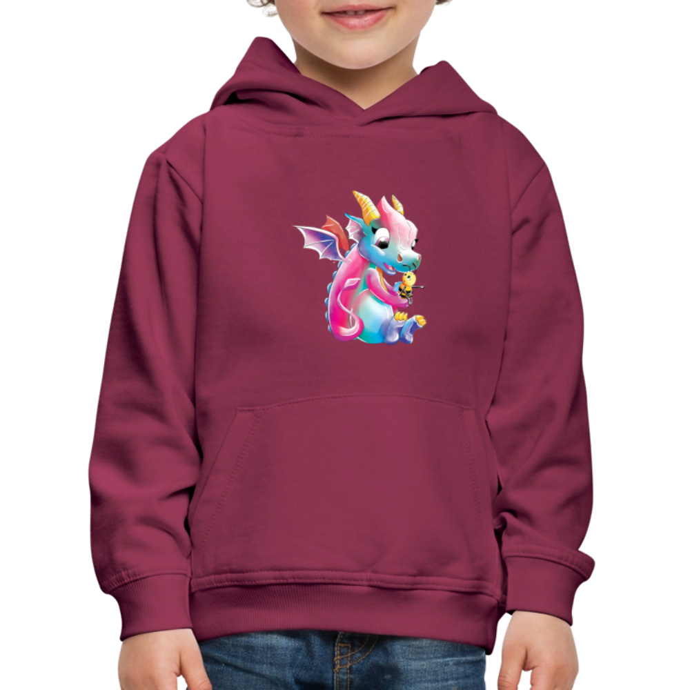 Magical Meadows - Over There - Kids' Premium Hoodie - bordeaux