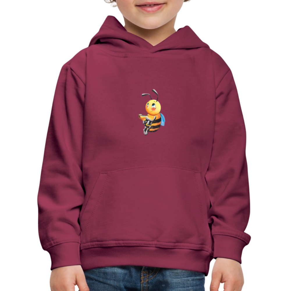 Magical Meadows - Happy Bella - Kids' Premium Hoodie - bordeaux