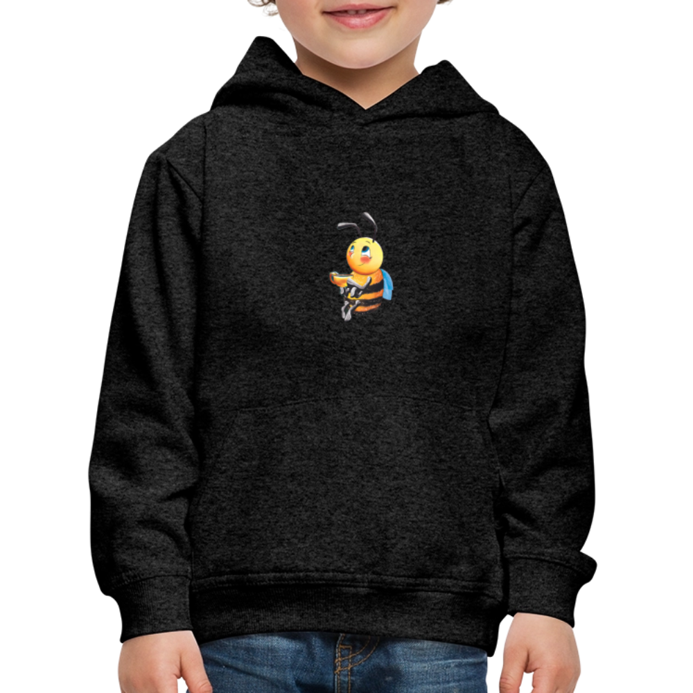 Magical Meadows - Happy Bella - Kids' Premium Hoodie - charcoal grey