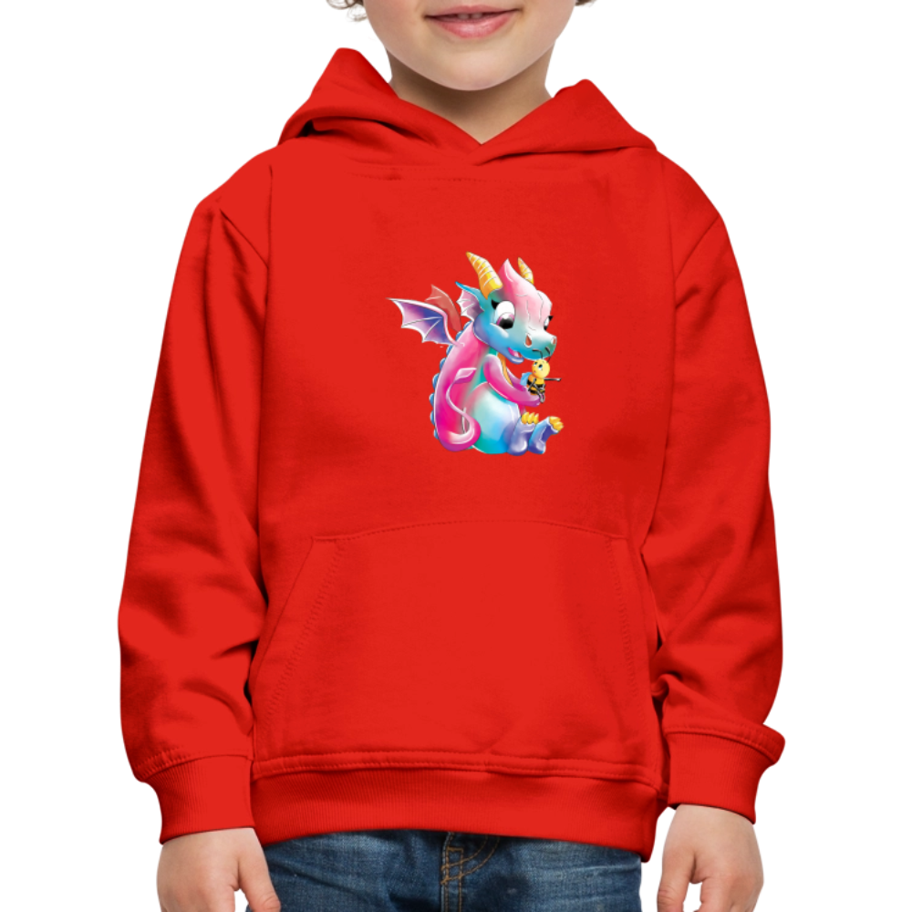 Magical Meadows - Over There - Kids' Premium Hoodie - red