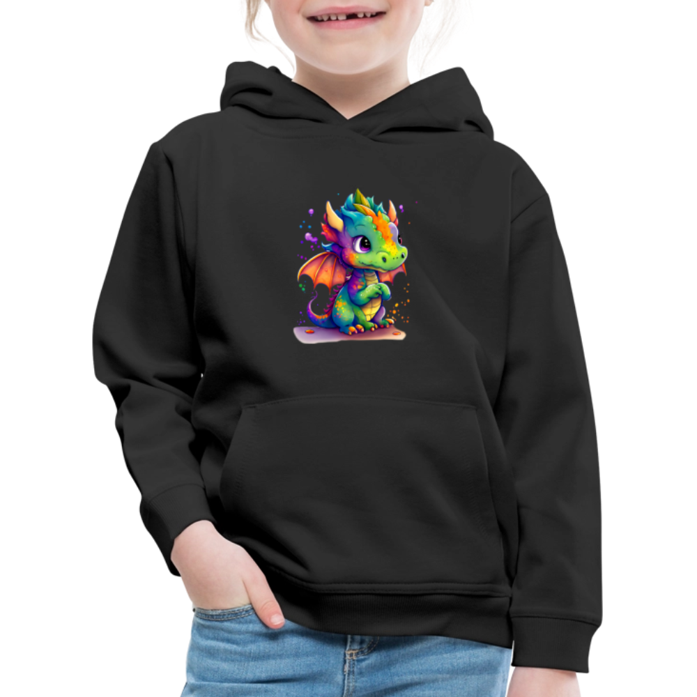 Kaida Brightscale (D2) Kids' Premium Hoodie - black