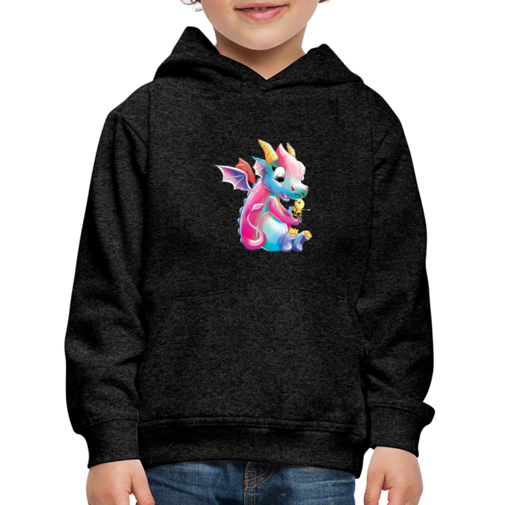Magical Meadows - Over There - Kids' Premium Hoodie - charcoal grey