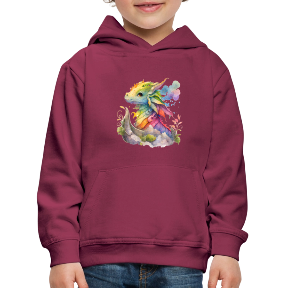 Kaida Brightscale (D3) Kids' Premium Hoodie - bordeaux