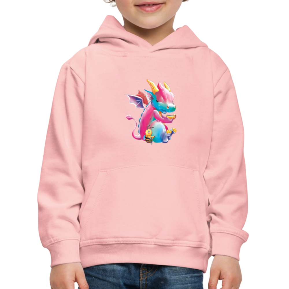 Magical Meadows - Tea Break - Kids' Premium Hoodie - crystal pink