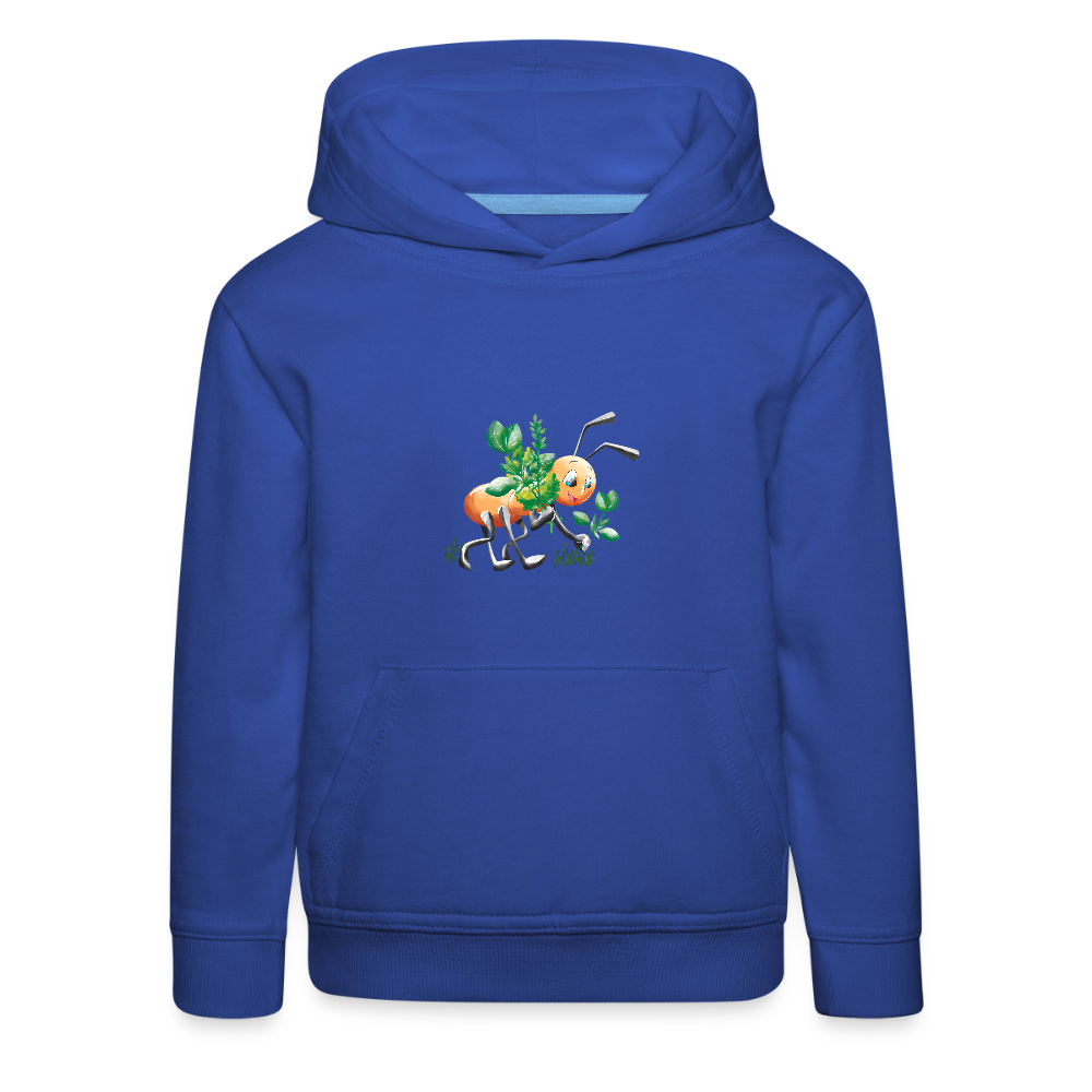 Magical Meadows - Hardworking Ant - Kids' Premium Hoodie - royal blue