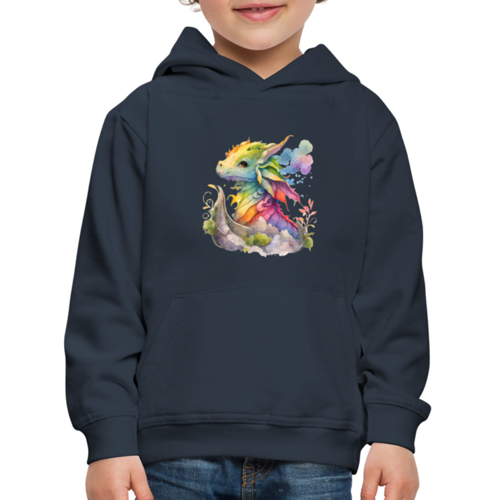 Kaida Brightscale (D3) Kids' Premium Hoodie - navy