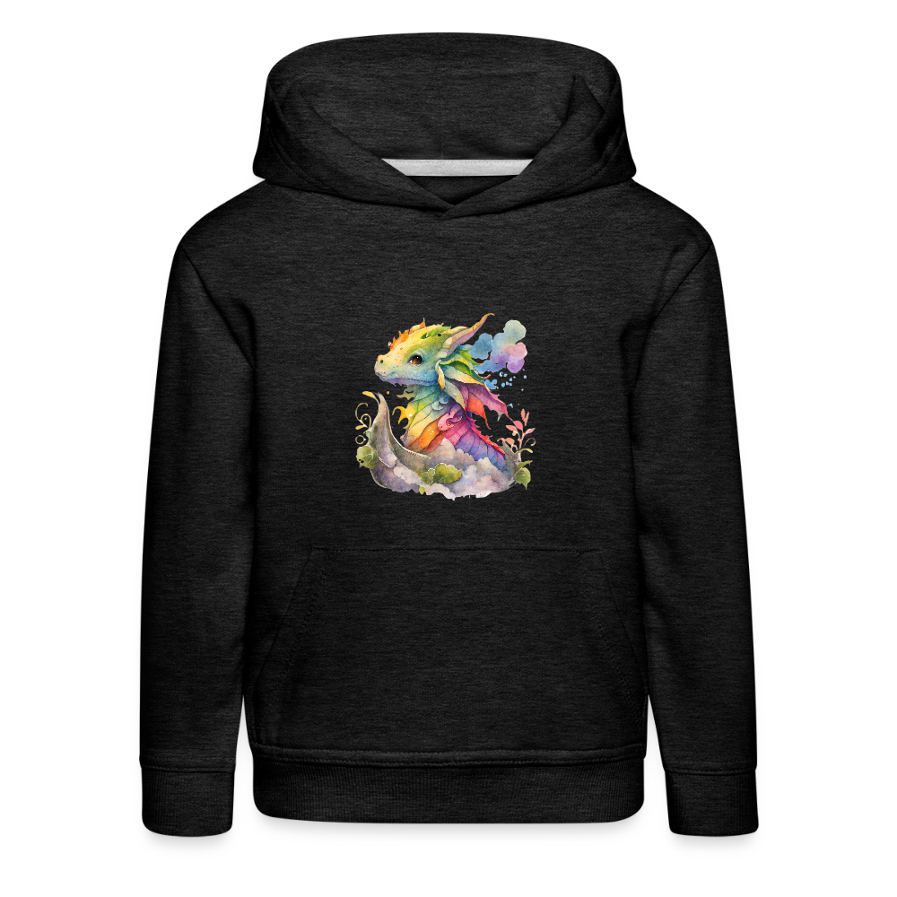 Kaida Brightscale (D3) Kids' Premium Hoodie - charcoal grey