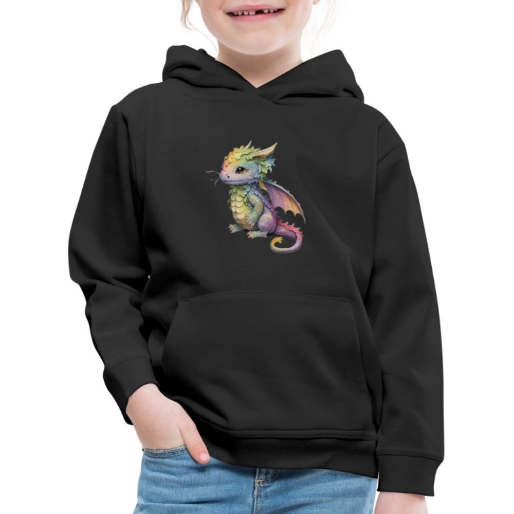 Kaida Brightscale (D1) Kids' Premium Hoodie - black