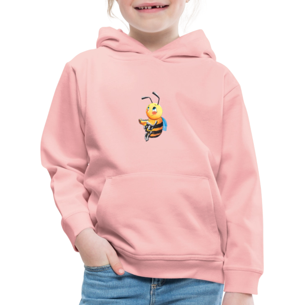 Magical Meadows - Happy Bella - Kids' Premium Hoodie - crystal pink