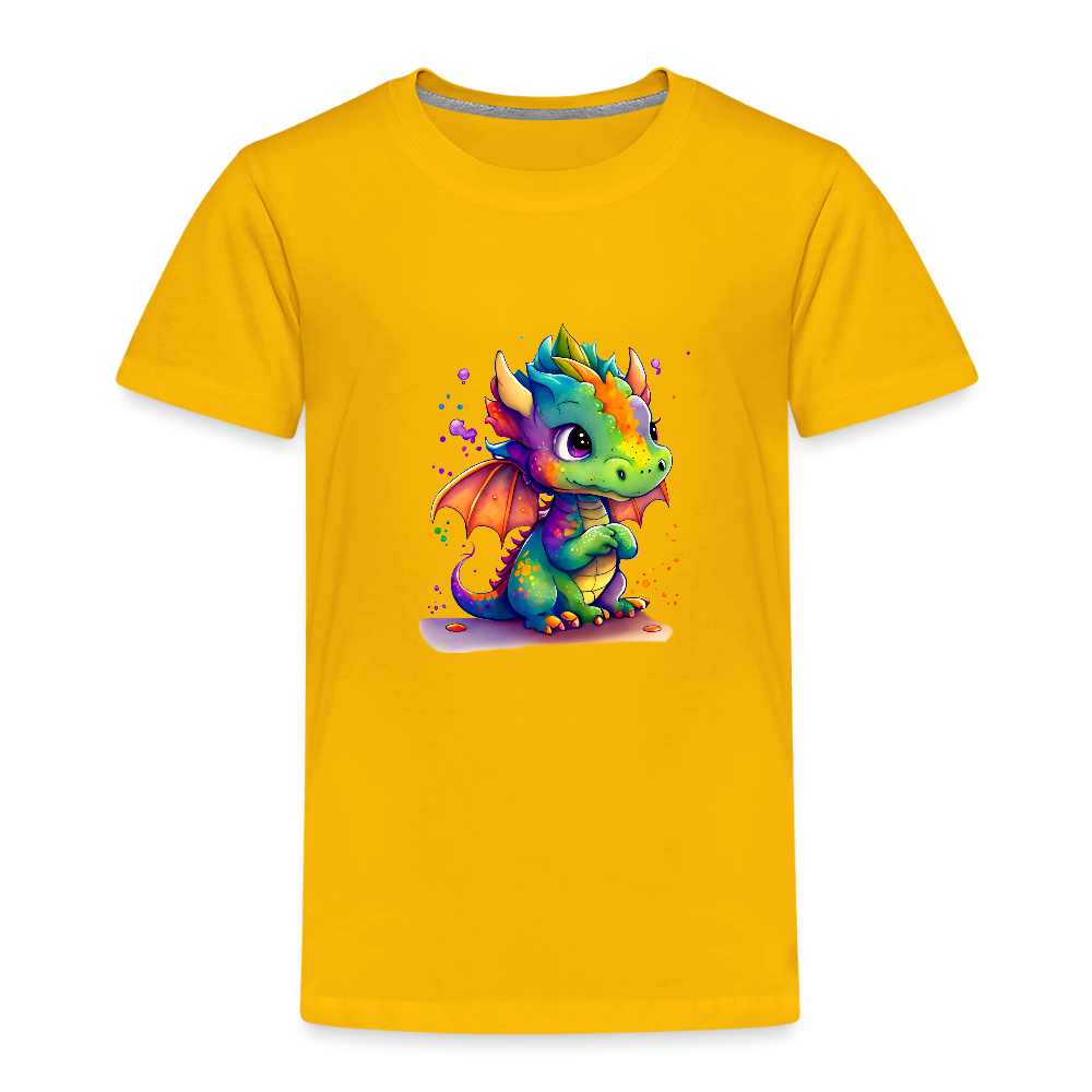 Kaida Brightscale (D2) Kids' Premium T-Shirt - sun yellow