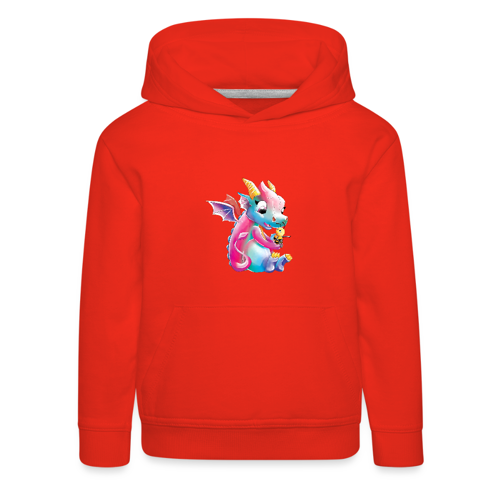 Magical Meadows - Over There - Kids' Premium Hoodie - red
