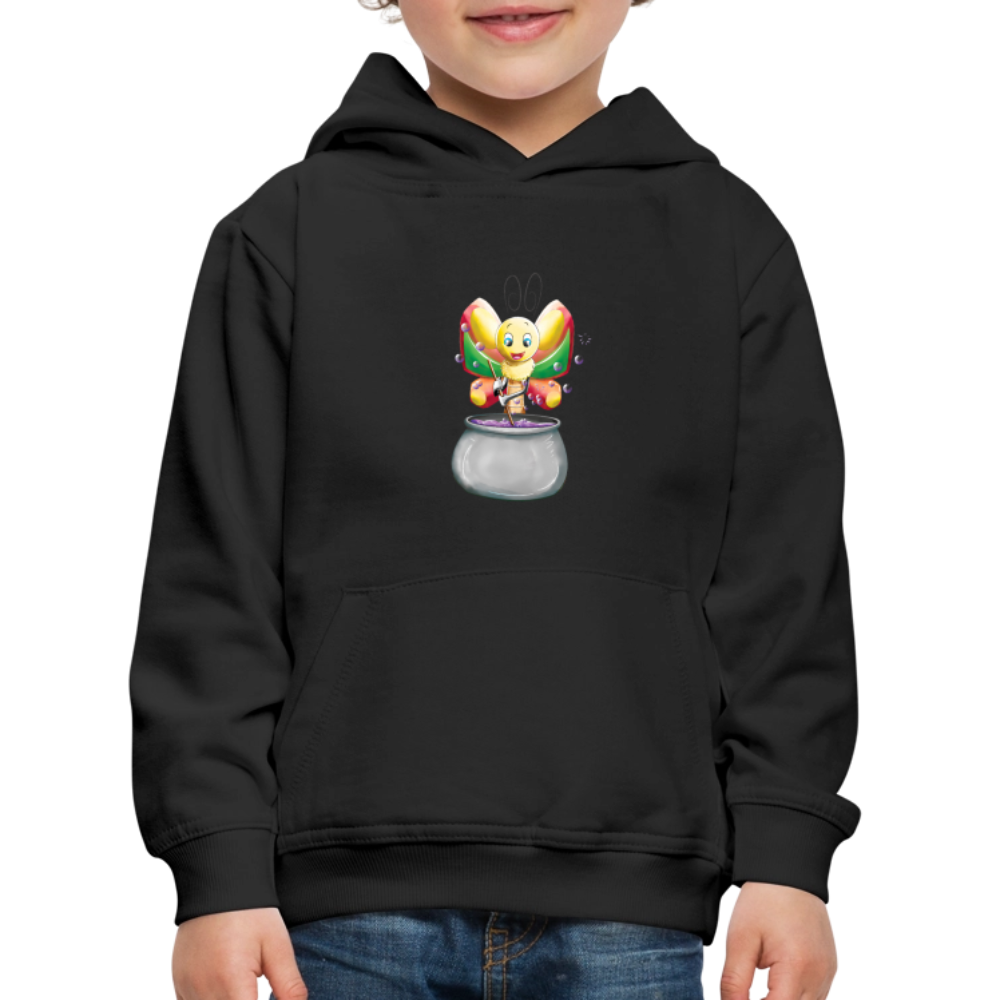 Magical Meadows - Magic Butterfly - Kids' Premium Hoodie - black