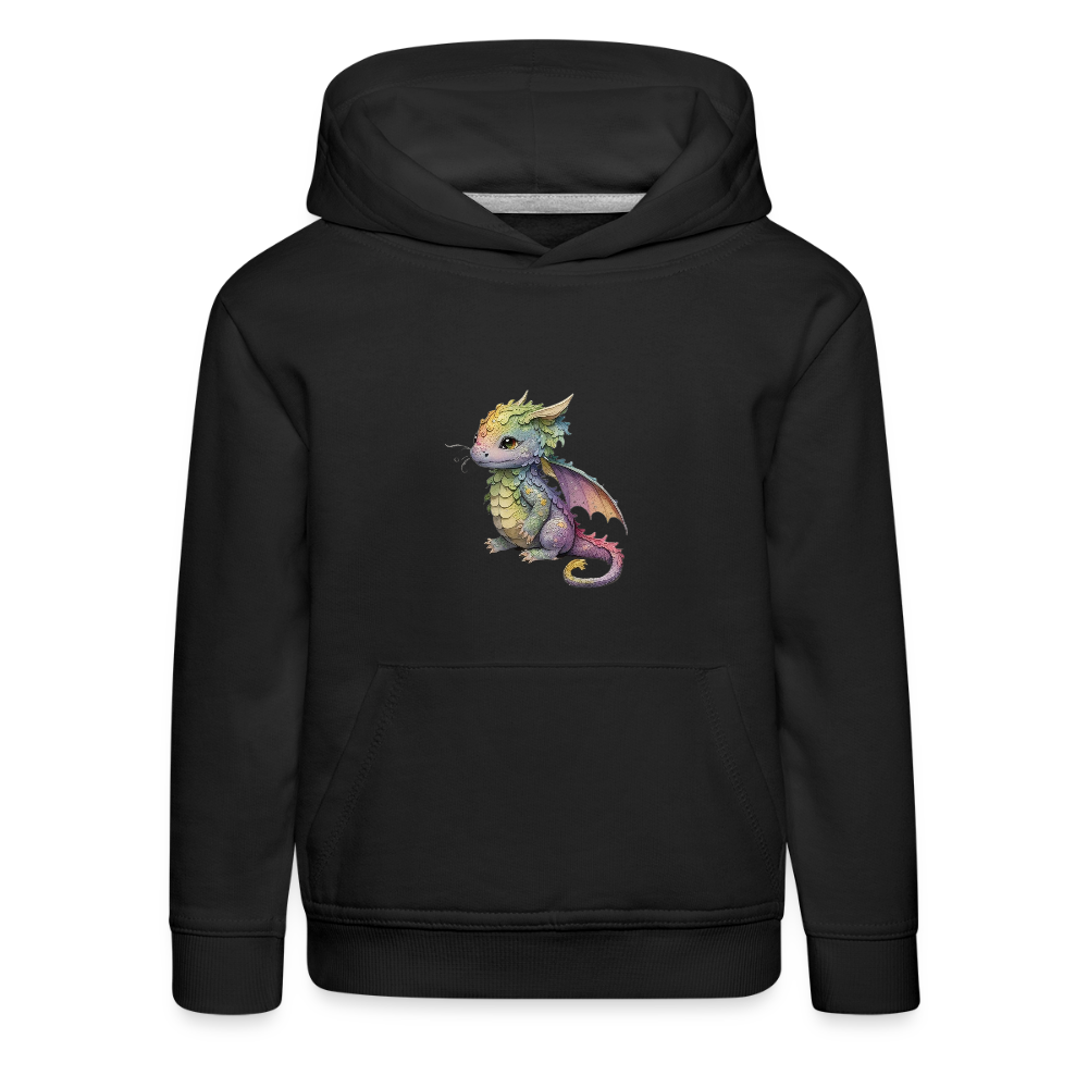 Kaida Brightscale (D1) Kids' Premium Hoodie - black