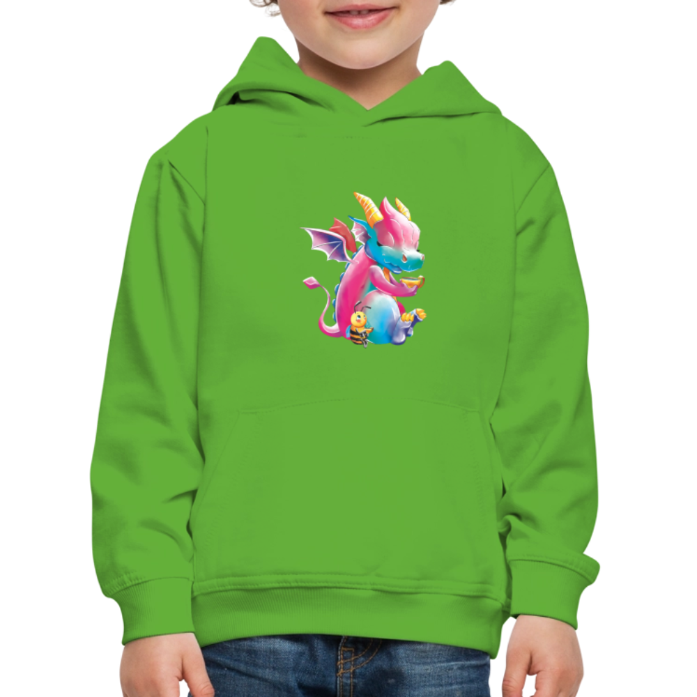 Magical Meadows - Tea Break - Kids' Premium Hoodie - light green