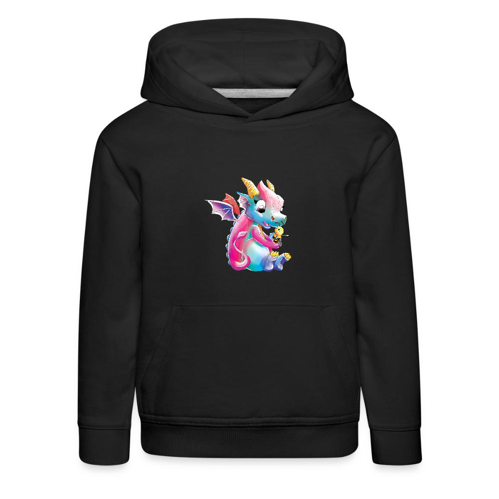 Magical Meadows - Over There - Kids' Premium Hoodie - black