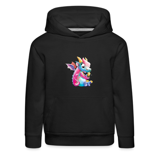 Magical Meadows - Over There - Kids' Premium Hoodie - black