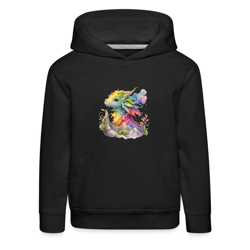 Kaida Brightscale (D3) Kids' Premium Hoodie - black