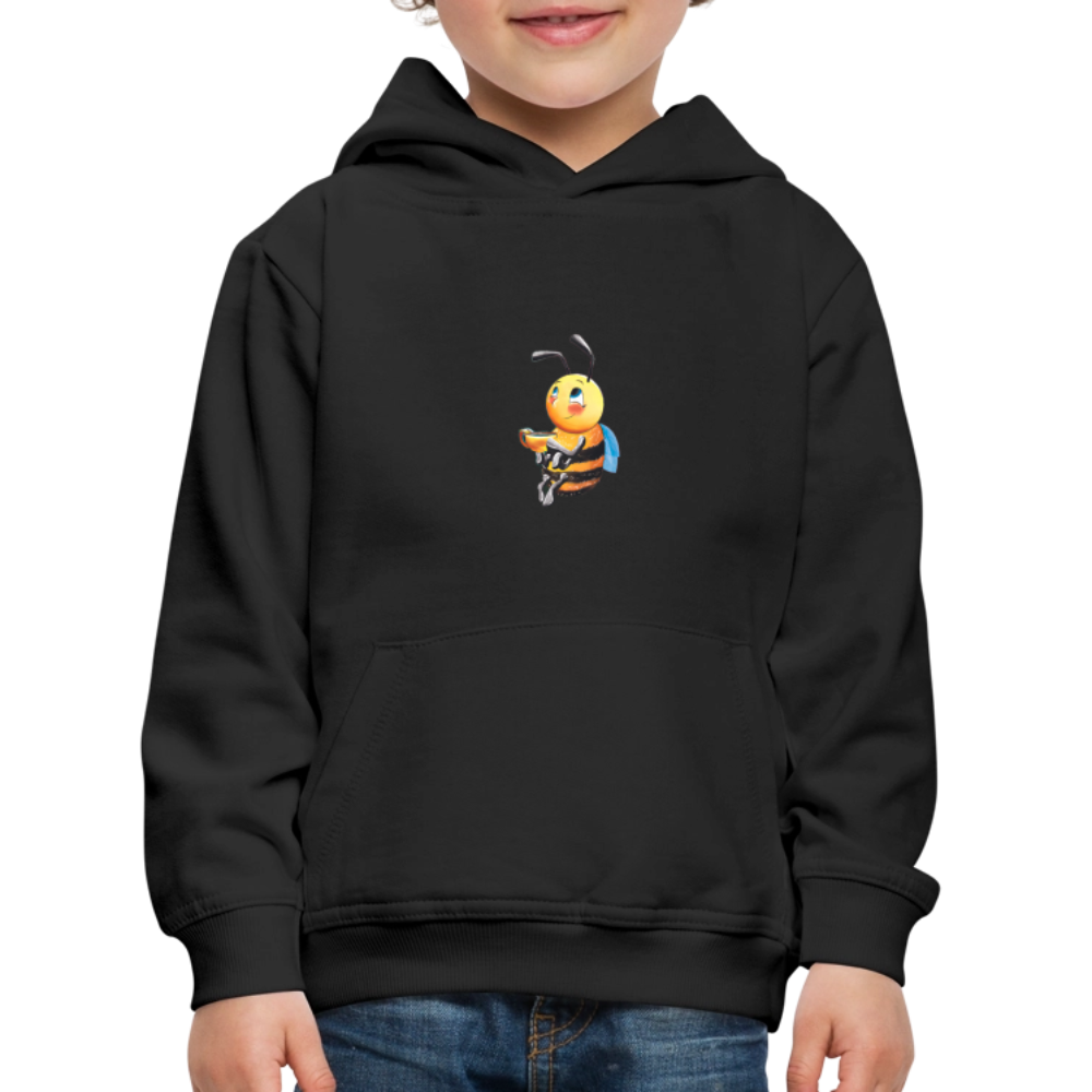 Magical Meadows - Happy Bella - Kids' Premium Hoodie - black