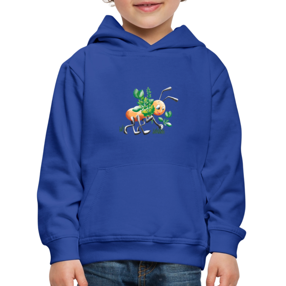 Magical Meadows - Hardworking Ant - Kids' Premium Hoodie - royal blue