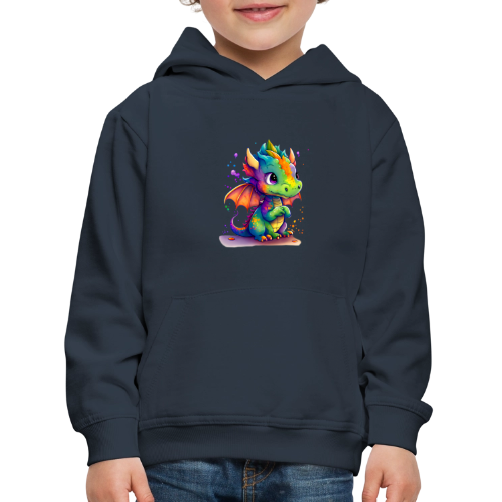Kaida Brightscale (D2) Kids' Premium Hoodie - navy