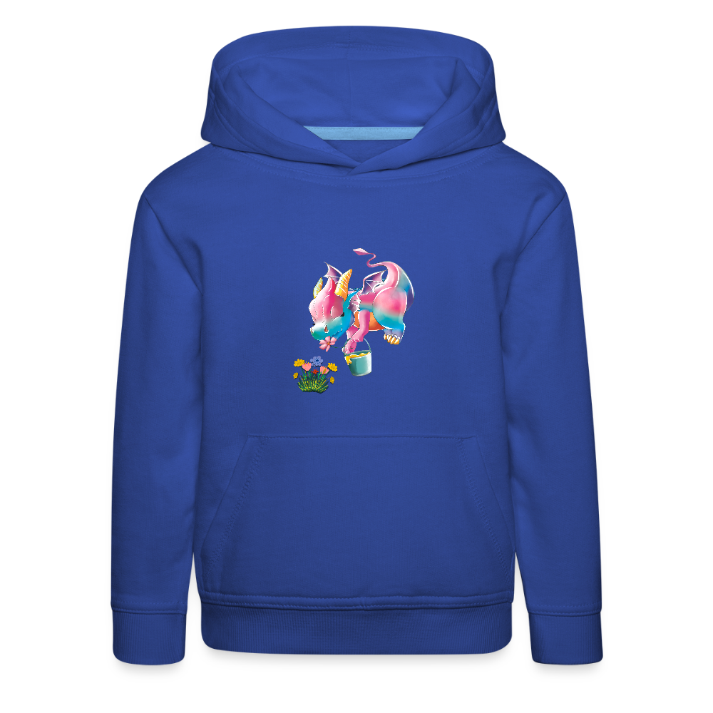 Magical Meadows - Kaida Pollinating - Kids' Premium Hoodie - royal blue