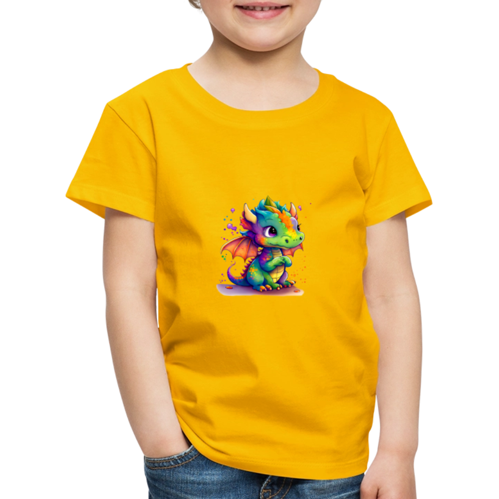 Kaida Brightscale (D2) Kids' Premium T-Shirt - sun yellow