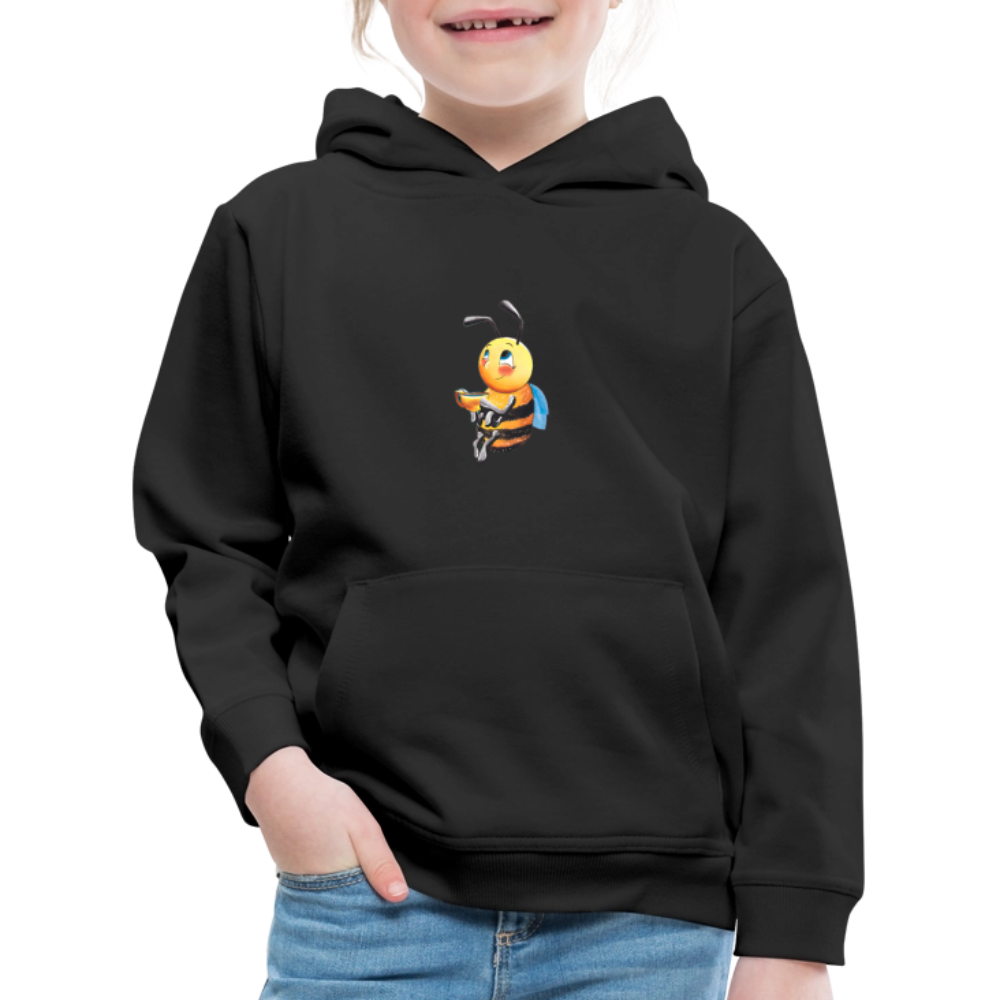 Magical Meadows - Happy Bella - Kids' Premium Hoodie - black