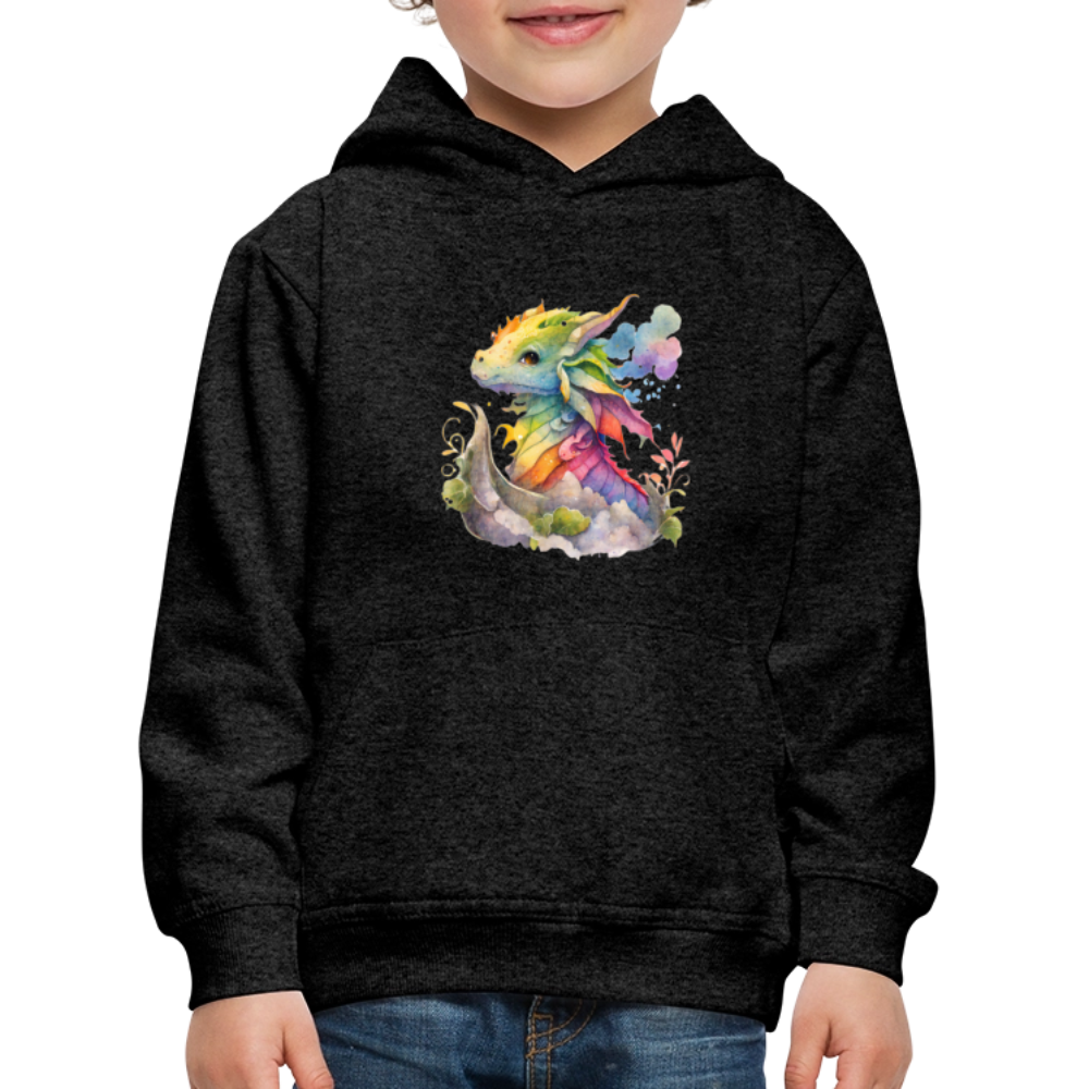 Kaida Brightscale (D3) Kids' Premium Hoodie - charcoal grey
